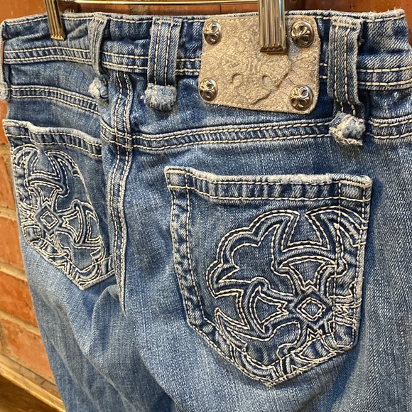 Miss Me boot cut jeans tween or tiny adult - Picture 7 of 11